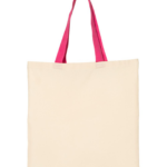 S&S Economical Tote with Contrast-Color Handles