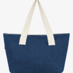 WD06 Denim Carry All Zip Tote